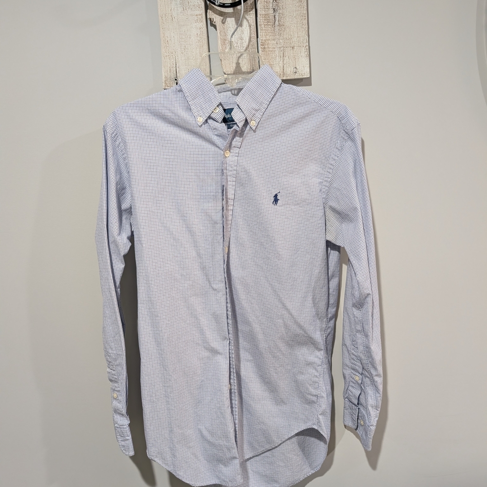 Polo by Ralph Lauren Light Blue Button-Down Oxford Shirt